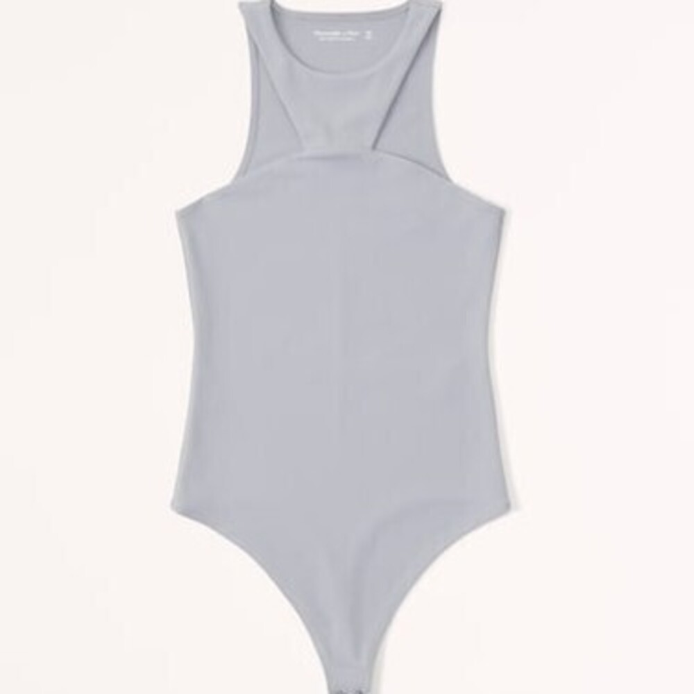 Seamless Fabric High-Neck Bodysuit